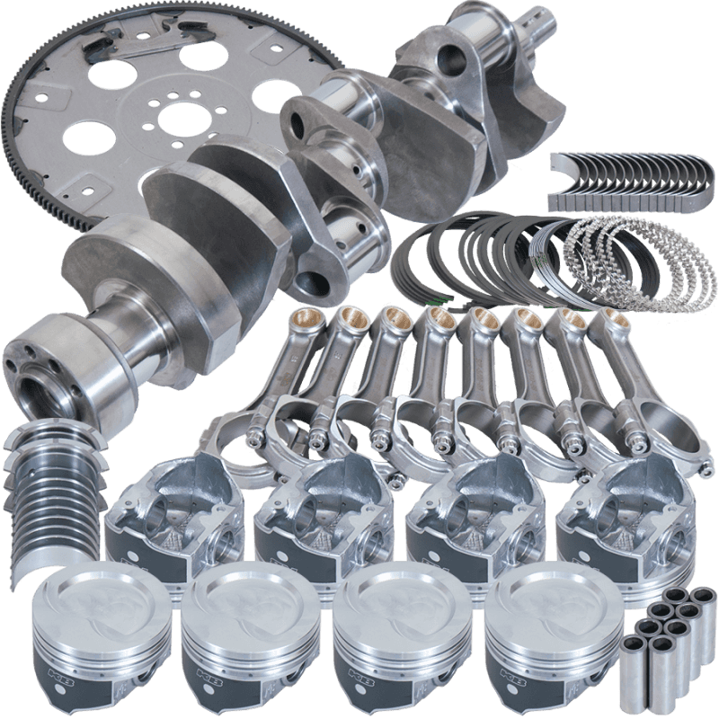 Eagle — Eagle Chevy LT1350 1Pc 3.750in Crank 5.700in I-Beam Rods 4.000in Pistons 168 Tooth FP Bal Assembly
Bal Str & Strip Assy - view 1