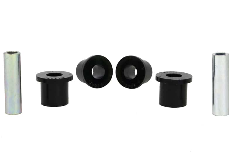 Whiteline — Whiteline Plus 97-05 Nissan Frontier D22 2WD Rear Spring Eye and Shackle Bushing
Bushing Kit - view 3