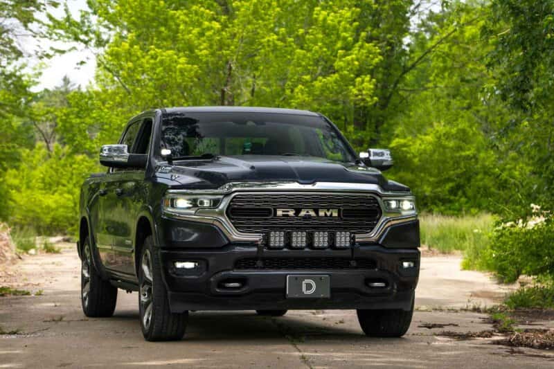 Diode Dynamics — Diode Dynamics Stage Series Ditch Light Kit for 2019-Present Ram SS3 - Sport Yellow Combo - view 4