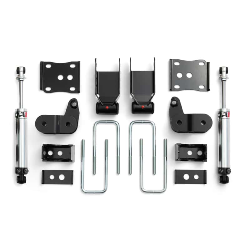QA1 — QA1 21-25 Ford F150 Dual Adjustable Rear Lowering Kit (3.5in-5.5in)
F150 Flip Kit - view 1