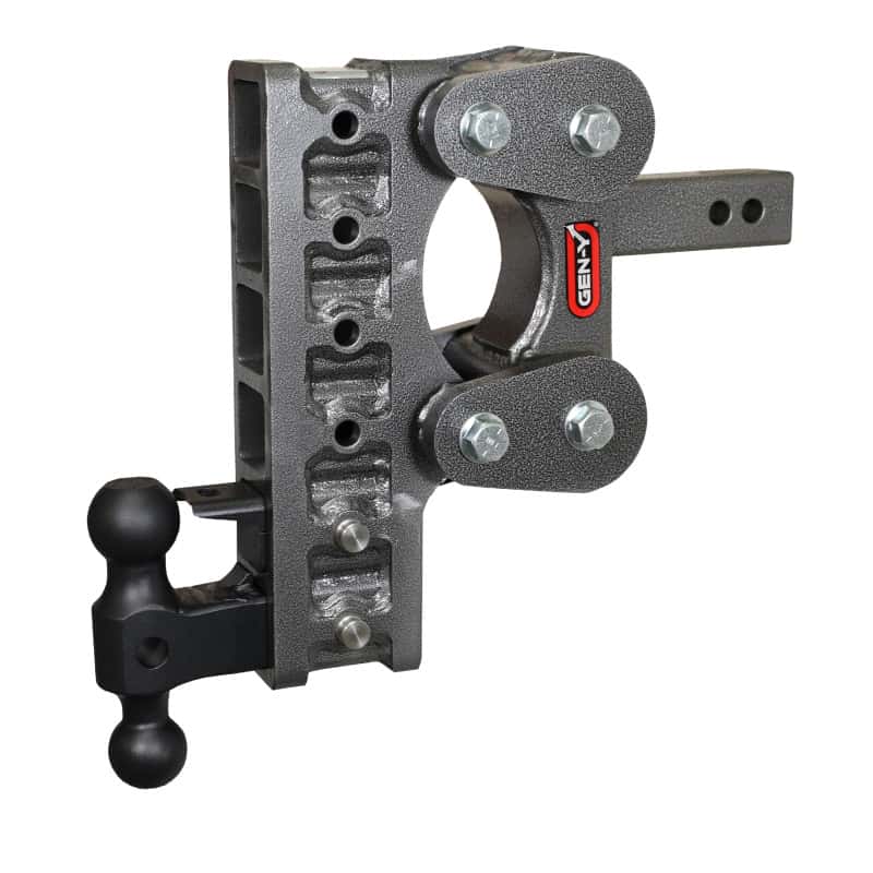 GEN-Y Hitch — Gen-Y The Boss Torsion-Flex 3in Shank 12in Drop 21K Hitch w/GH-061 Dual-Ball/GH-062 Pintle Lock
Drop Hitch - view 2
