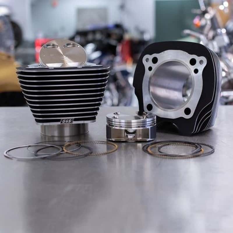 S&S Cycle — S&S Cycle 2017 M8 Touring 4.250in Bore x 4.375in Stroke 107 To 124 Big Bore Kit - view 2