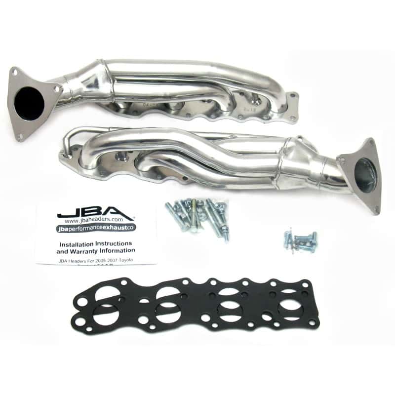 JBA — JBA 07-20 Toyota 5.7L V8 1-5/8in Primary Silver Ctd Cat4Ward Header
Exhaust Header - view 2