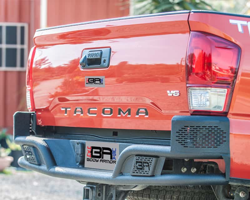 Body Armor 4x4 — Body Armor 4x4 2016+ Toyota Tacoma Desert Series Rear Bumper
Rear Bumper - view 4