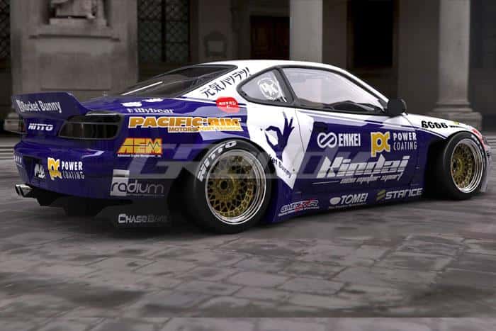 GReddy — GReddy 99-02 Nissan Silvia (S15) Rocket Bunny Wing - view 2