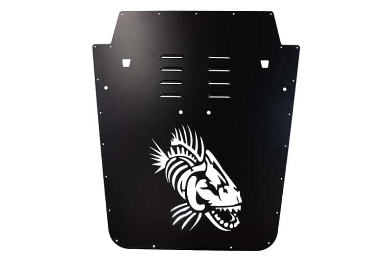 Fishbone Offroad — Fishbone Offroad 07-12 Jeep Wrangler JK Hood Louver - Black - view 9