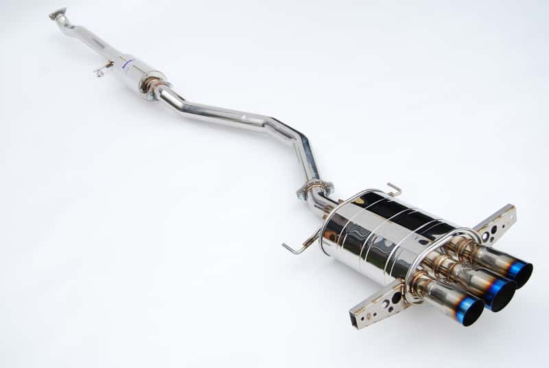 Invidia — Invidia 17+ Honda Civic SI Hatchback Q300 Triple Titanium Tip Cat-back Exhaust - view 1