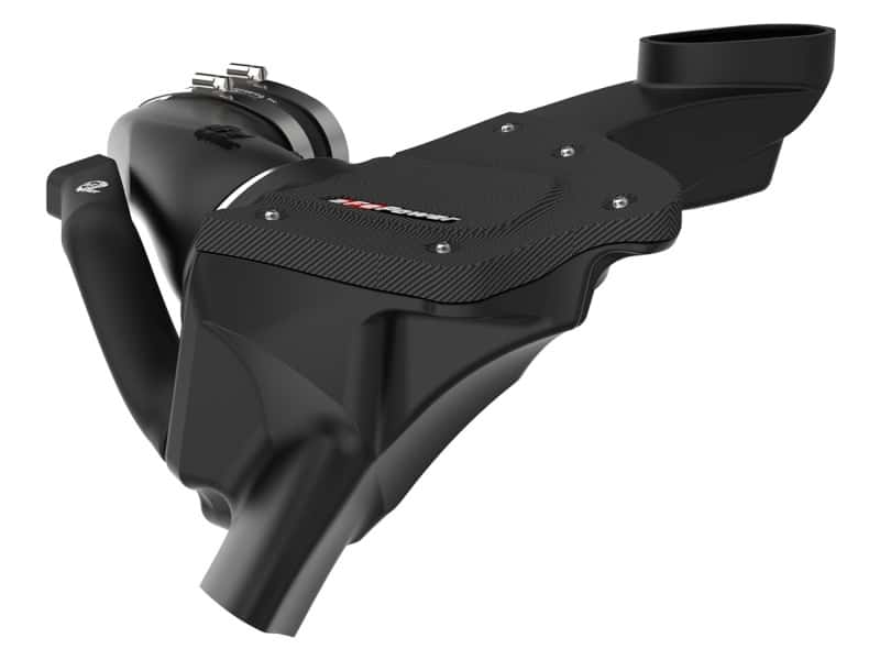 aFe — aFe POWER Magnum FORCE Stage-2Si Pro Dry S Intake System 08-13 BMW M3 (E90/E92/E93) S65 V8-4.0L
Magnum FORCE Intake - view 2