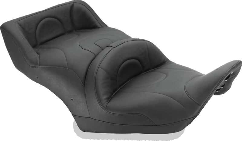 Mustang Motorcycle — Mustang 12-17 Honda Gold Wing Standard Touring Heated 1PC Seat - Black - view 1
