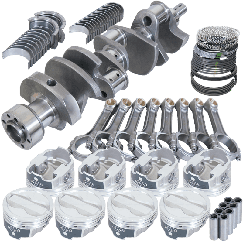 Eagle — Eagle Chevy LT1350 1Pc 3.750in Crank 6.000in I-Beam Rods -18cc 4.000in Pistons Rotating Assembly
Street & Strip Assy - view 1