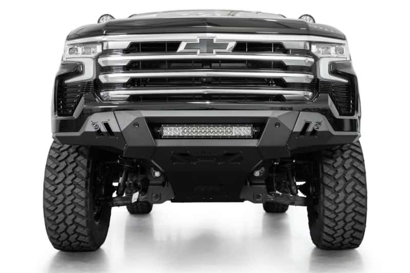 Addictive Desert Designs — Addictive Desert Designs2022+ Chevrolet Silverado 1500 Black Label Front Bumper
Bumper- Front - view 7