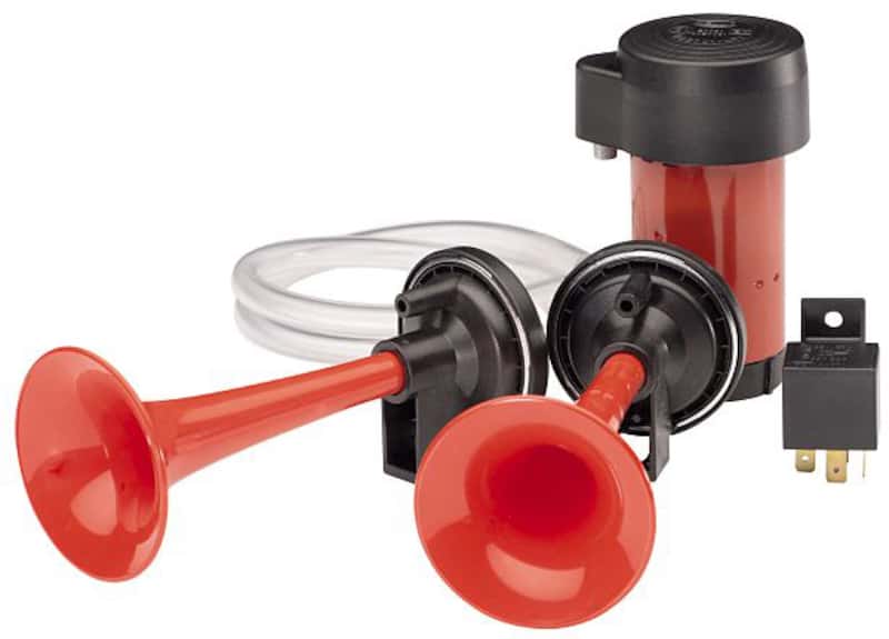 Hella — Hella Twin Trumpet Horn Kit 12V 240W 795-800Hz 118dB
HORN KIT  AIR 2-TRUM - view 3