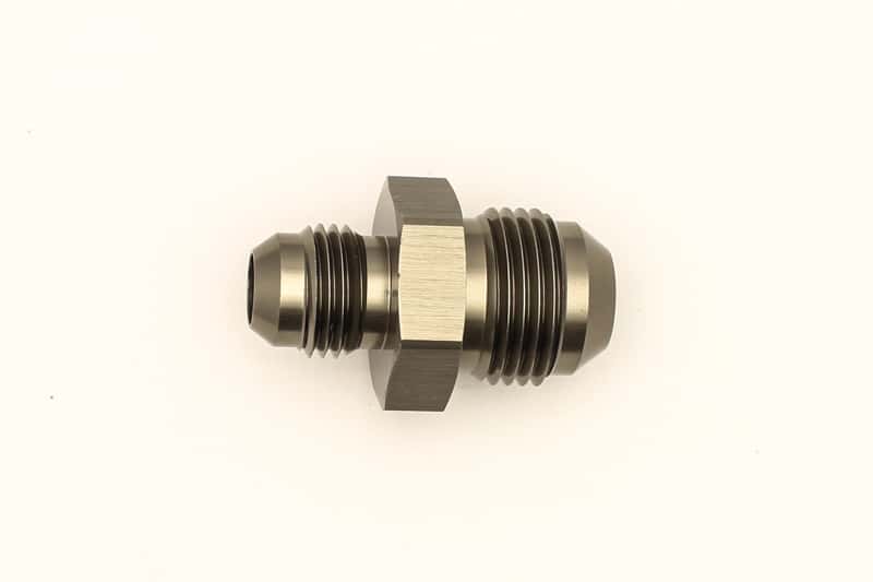 DeatschWerks — DeatschWerks 8AN Male Flare to 6AN Male Flare Reducer Straight Coupler
Lines & Fittings - view 3