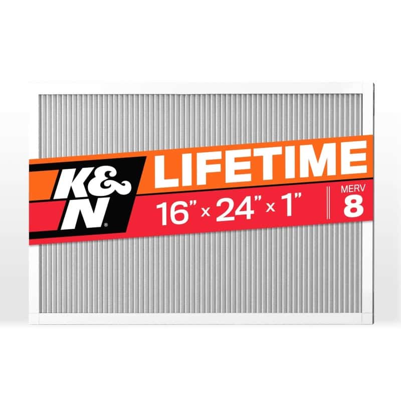 K&N Engineering — K&N HVAC Filter 16 X 24 X 1 Merv 8
HVAC Filter; 16 x 24 - view 1