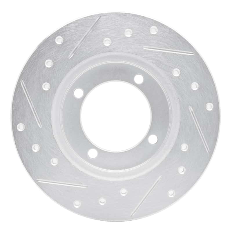 R1 Concepts — R1 88-93 Ford Festiva Front Right Drilled & Slotted Silver Brake Rotor
R1 Brake Rotor Drill - view 5