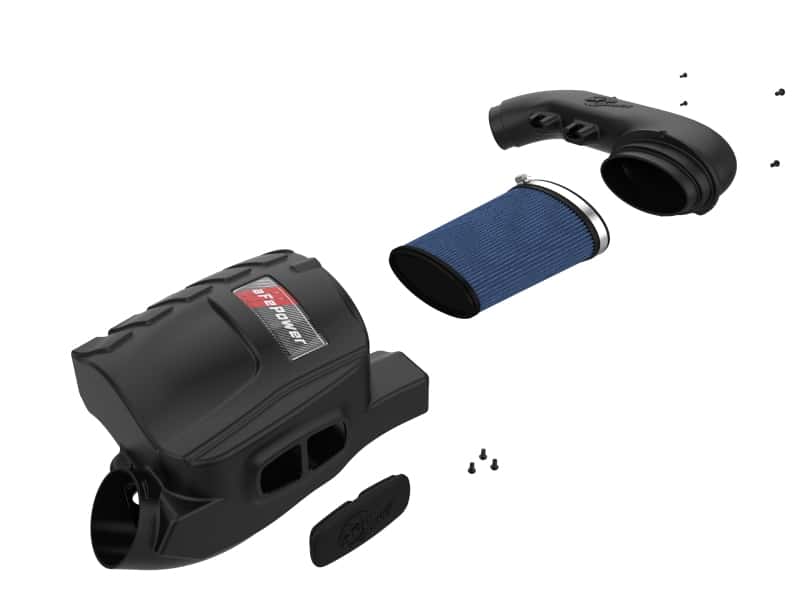 aFe — aFe Magnum Force Stage-2Si Cold Air Intake System w/ Pro 5R Media BMW X5 (F15) / X6 (F16) 14-19 3.0L
Magnum FORCE Intake - view 2