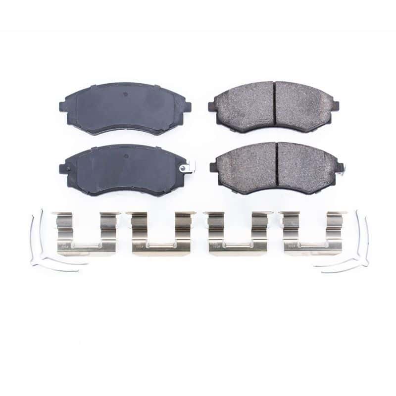 PowerStop — Power Stop 92-01 Hyundai Elantra Front Z17 Evolution Ceramic Brake Pads w/Hardware
Z17 Brake Pads - view 1