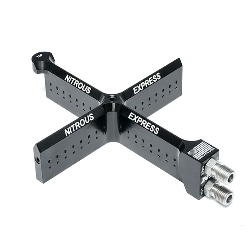 Nitrous Express — Nitrous Express 4500 Covert Crossbar Plate (Plate Only)
Injector Plate - view 1