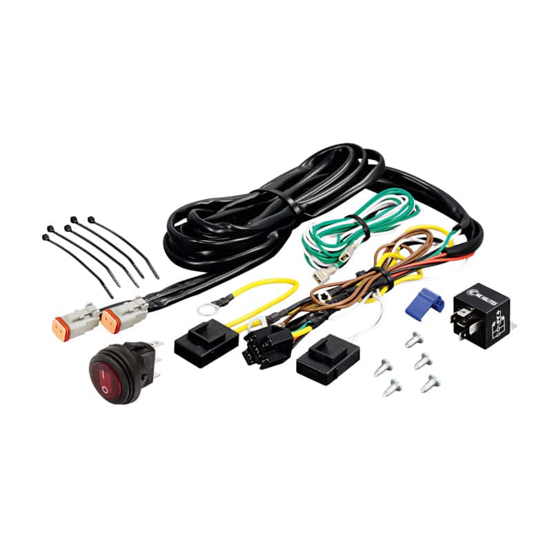 KC HiLiTES — KC HiLiTES Wiring Harness w/40 AMP Relay & LED Rocker Switch (Up to 2 - 130w Lights)
Accessories - view 2