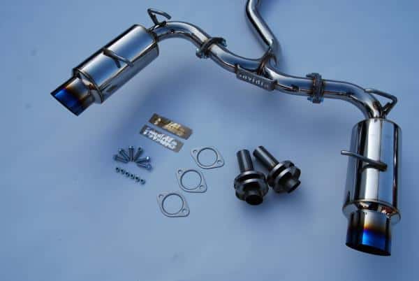 Invidia — Invidia 12 Scion FRS/BRZ 60mm N1 Ti-Tip Cat- Back Exhaust - view 4