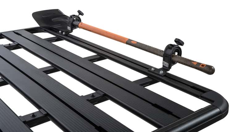 Rhino-Rack — Rhino-Rack Multi-Purpose Shovel & Conduit Holder Bracket for 5 Series Pioneer Racks - view 2