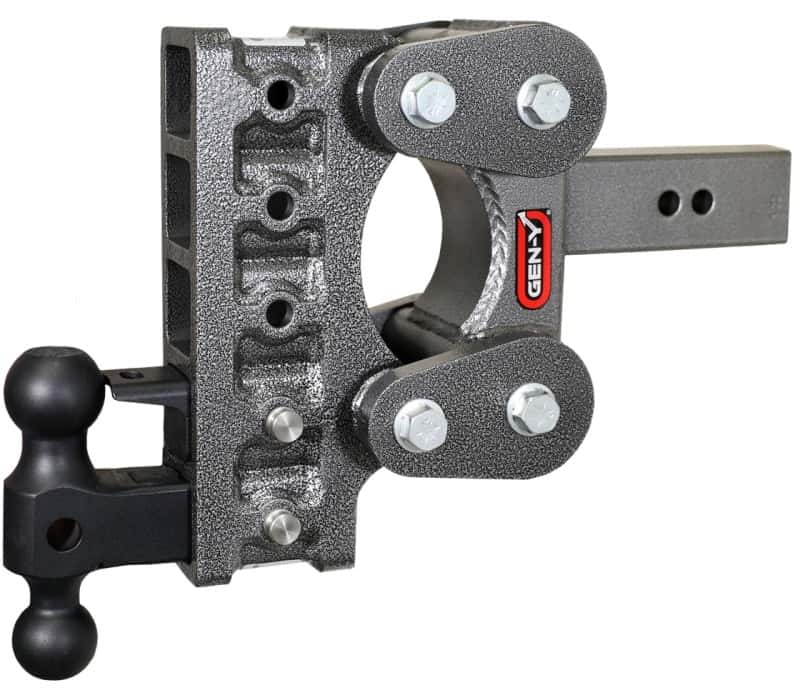 GEN-Y Hitch — Gen-Y The Boss Torsion-Flex 2.5in Shank 7.5in Drop 10K Hitch w/GH-031 Dual-Ball/GH-032 Pintle Lock
Drop Hitch - view 2