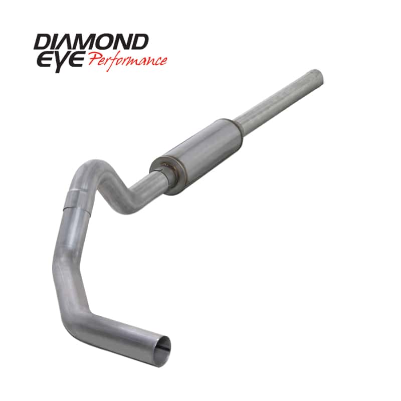 Diamond Eye Performance — Diamond Eye KIT 4in Catback Single AL: 2004.5-2007.5 DODGE CUMMINS 600
KIT; 4in.; CBSGL; AL - view 1