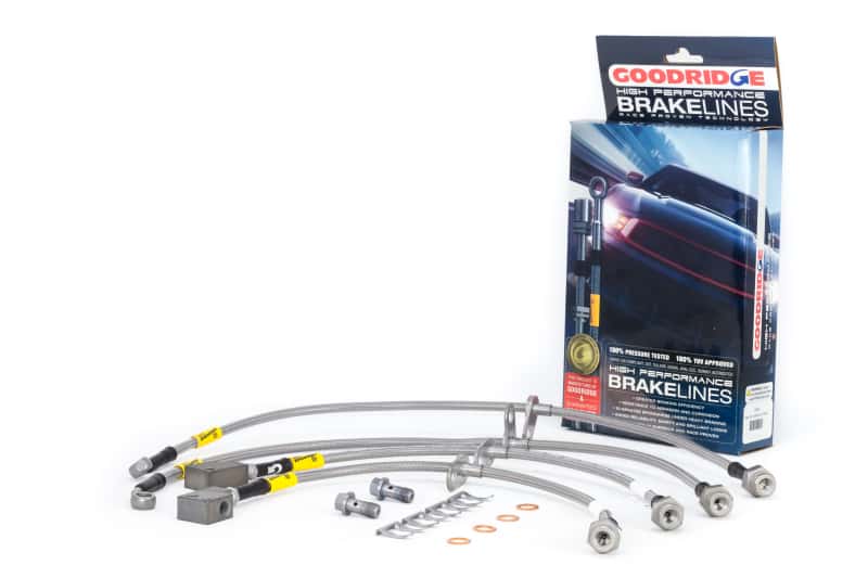 Goodridge — Goodridge 17-21 Honda Civic Type-R (FK8) Stainless Steel Brake Line Kit
Brake Hose Kit - view 1