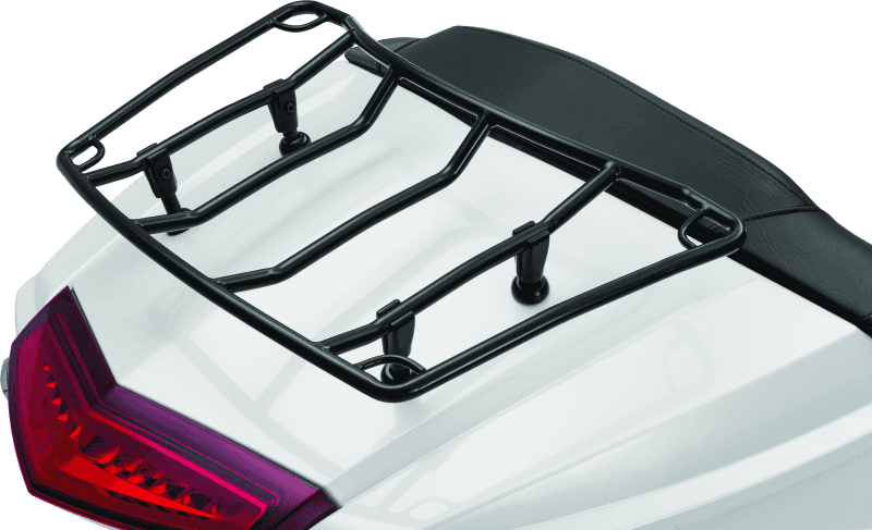 Kuryakyn — Kuryakyn Trunk Luggage Rack Adjustable Gloss Black - view 2