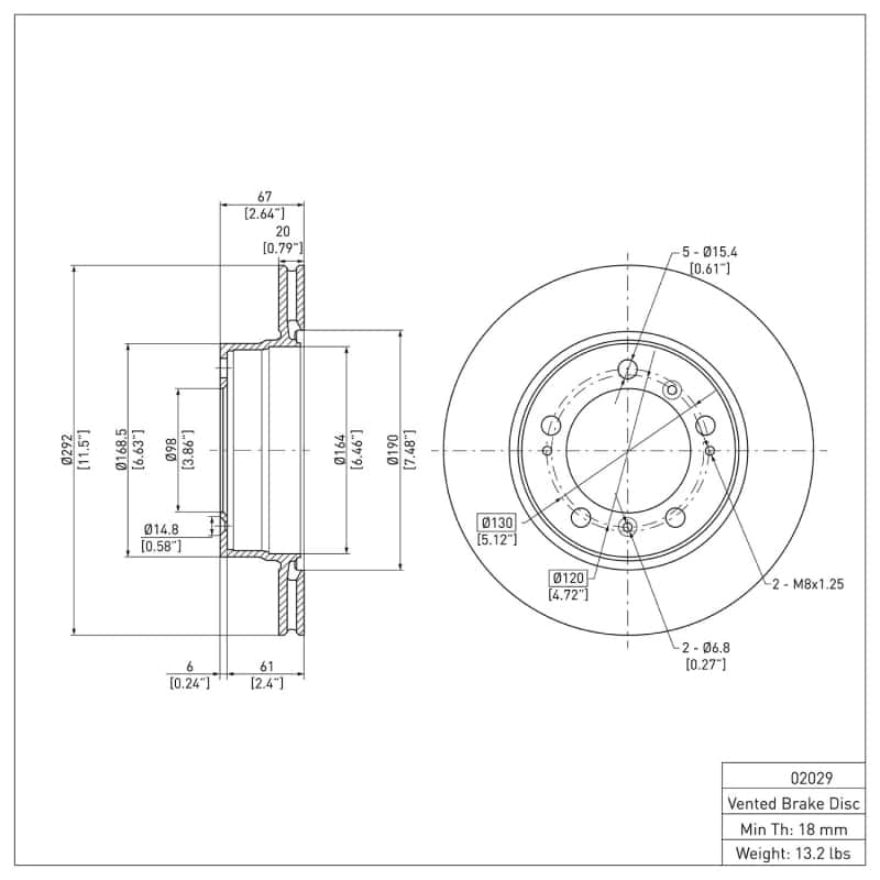 DFC — DFC 97-04 Porsche Boxster Rear GeoSPEC Coated Rotor
DFC Brake Rotor - view 2