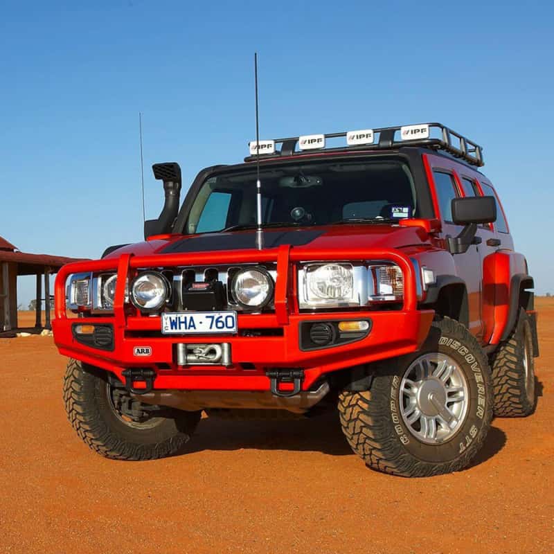 ARB — ARB Combar Suit Flares ARB Fog Hummer H3 05-10 8-9.5
Winch Bumper - view 1
