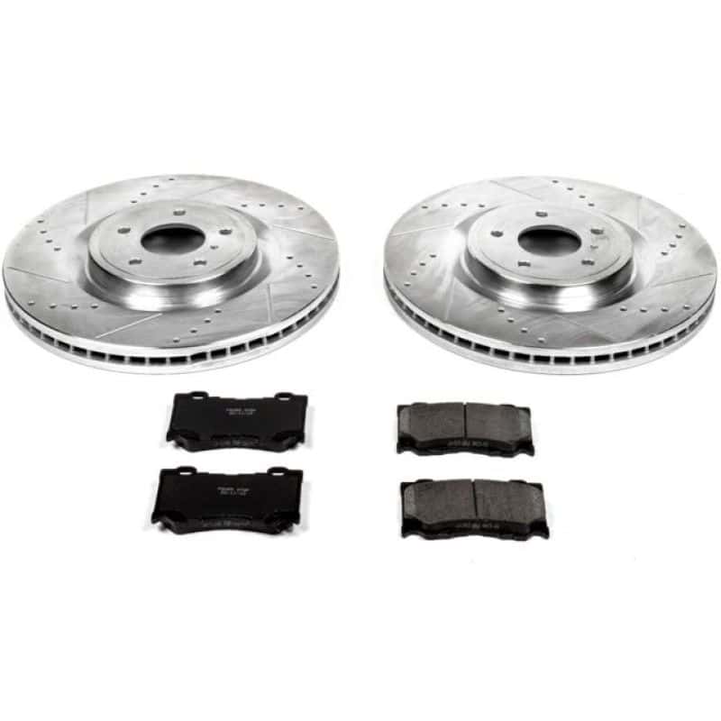 PowerStop — Power Stop 09-13 Infiniti FX50 Front Z23 Evolution Sport Brake Kit - view 1