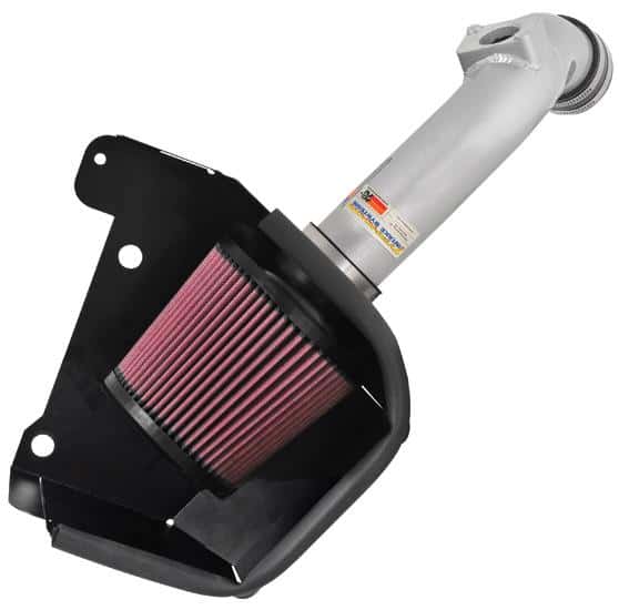 K&N Engineering — K&N 07 Mitsubishi Lancer L4-2.0L Silver Typhoon Short Ram Intake
Performance Air Inta
Air Intake System - view 2