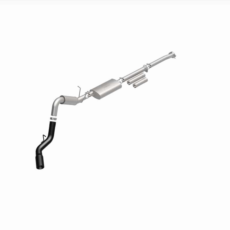 Magnaflow — MagnaFlow 11-19 GM 2500/3500 6.0L 4in Single Passenger Side Rear Exit Cat-Back Exhaust w/Black Tips
Cat-Back - view 6