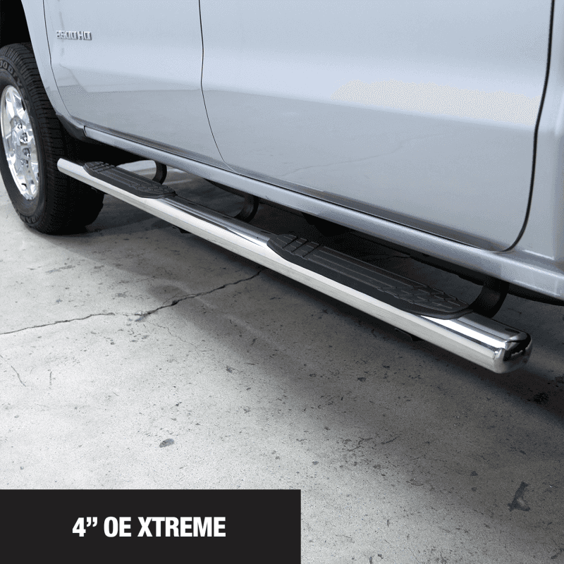 Go Rhino — Go Rhino 4in OE Xtreme SideSteps - Stainless Steel - 80in
4" OE Xtreme Steps - view 2