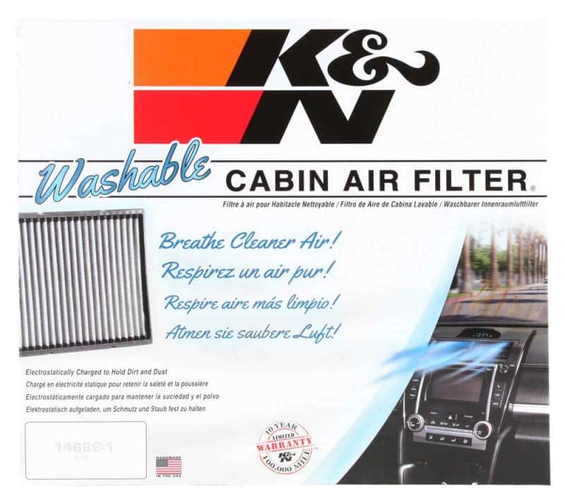 K&N Engineering — K&N 11-16 Jeep Grand Cherokee / 11-16 Dodge Durango Cabin Air Filter - view 16