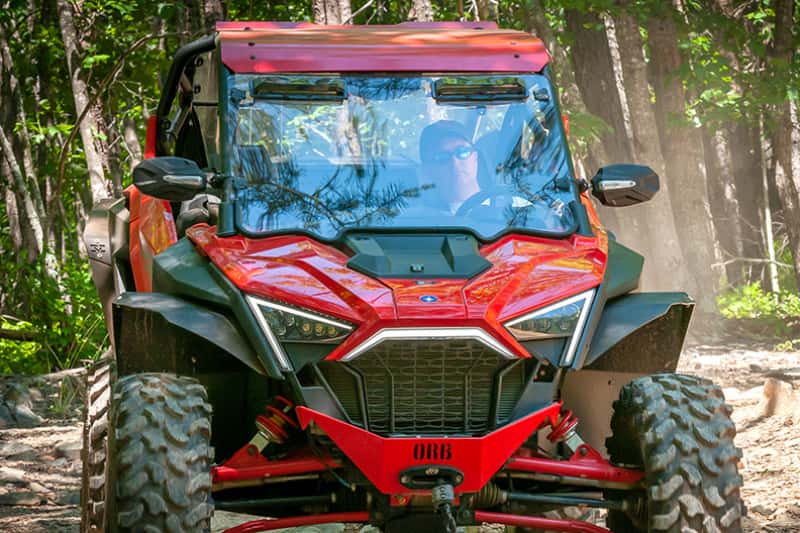 Seizmik — Seizmik 20-23 Polaris RZR PRO XP/4/S/ RZR Turbo R/4/S Tool-Less Windshield Vented HC - view 4