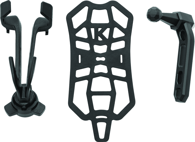 Kuryakyn — Kuryakyn Free-Flex Device Holder Perch Mount Black - view 1