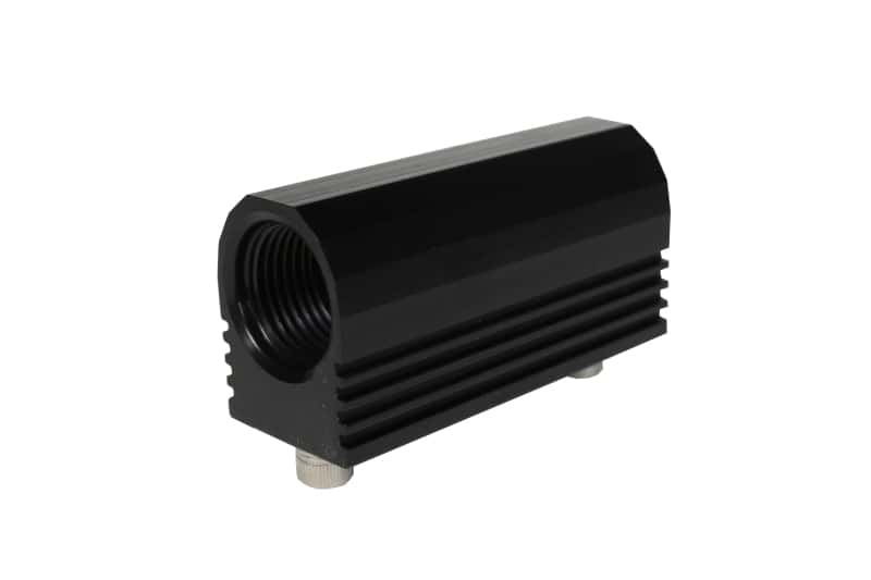 Aeromotive — Aeromotive 96-04 Ford 4.6 L Fuel Rail Pressure Sensor Adapter Log (-08 AN inlet / outlet)
Fitting - view 4