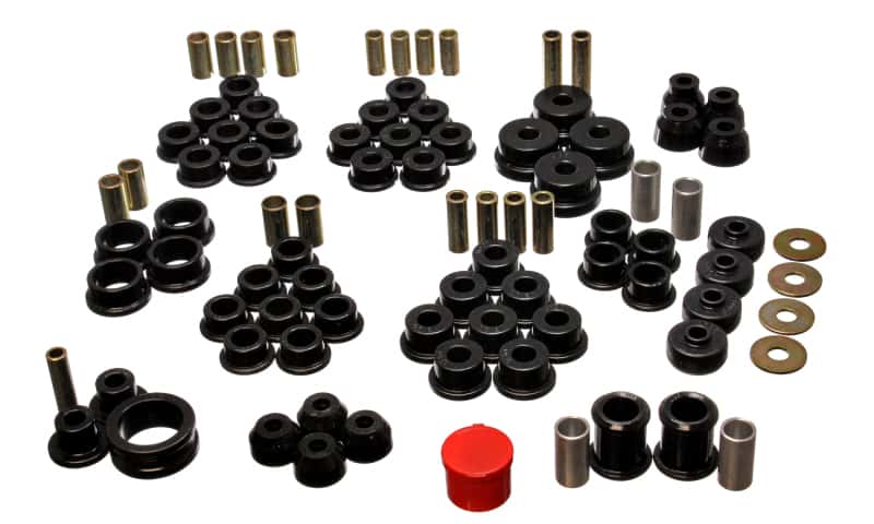 Energy Suspension — Energy Suspension 84-95 Chevrolet Corvette Black Hyper-flex Master Bushing Set
Master Bushing Kit - view 3