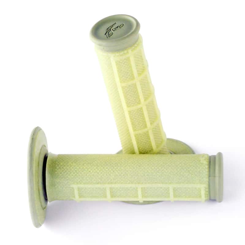 Renthal — Renthal MX Dual Compound Grips 1/2 Waffle - Kevlar - view 1
