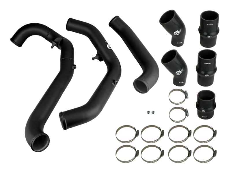 aFe — aFe Bladerunner Intercooler Tubes Hot Side 2.5in 17-20 Ford F-150 Raptor V6 3.5L(tt)
Hot Charge Pipe - view 2