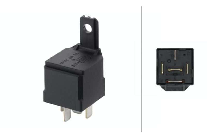 Hella — Hella Relay Mini Iso 5 Pole 12V Spdt Res Bkt - view 3