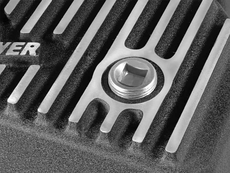 aFe — AFE Engine Oil Pan Black Machined; 14-16 Dodge RAM 1500 EcoDiesel 3.0L V6 (td)
Engine Oil Pan - view 4