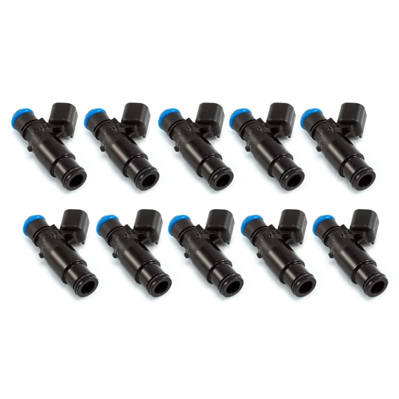 Injector Dynamics — Injector Dynamics ID1050X Injectors 14mm (Black) Bottom Adaptors (Set of 10) - view 1
