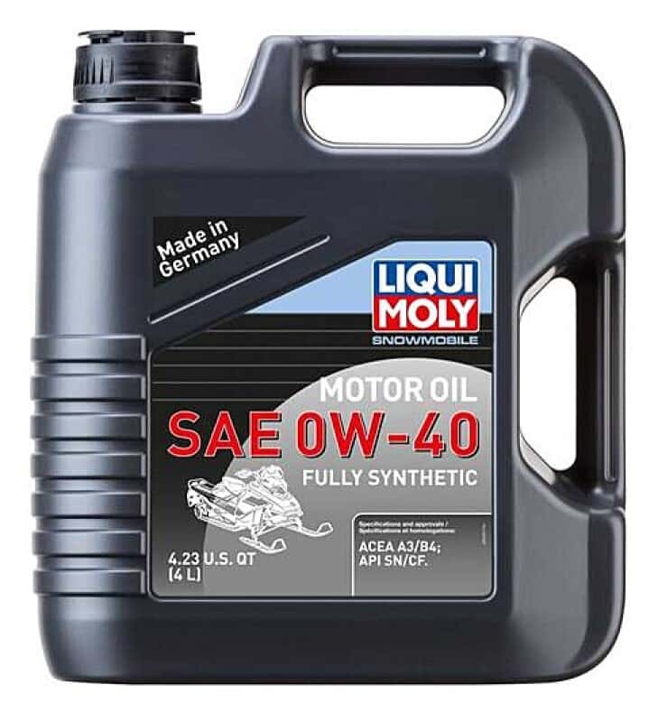 LIQUI MOLY — LIQUI MOLY 4L Snowmobile Motor Oil SAE 0W40 - view 2