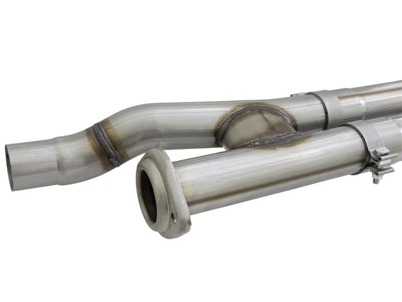 aFe — aFe POWER Rebel Series 3in 409 SS Cat Back Exhaust w/ Black Tips 17 Ford F-150 Raptor V6-3.5L
Cat-Back Exhaust - view 5