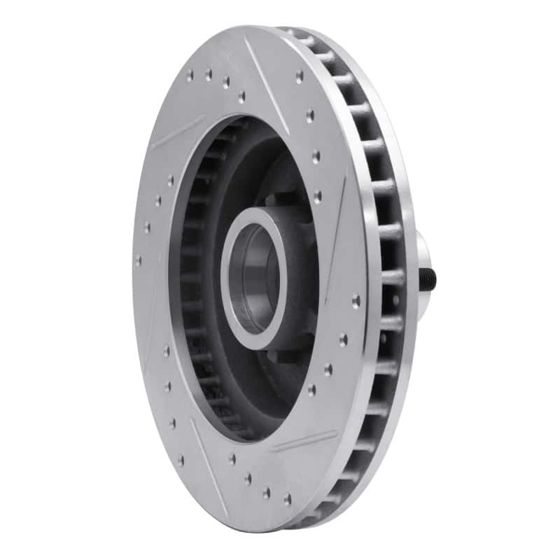 R1 Concepts — R1 1988-1994 Chevrolet C1500 Front Left Drilled & Slotted Silver Brake Rotor
R1 Brake Rotor Drill - view 4