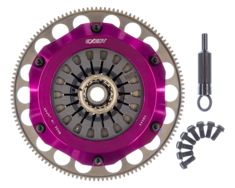 Exedy — Exedy 2004-2014 Subaru Impreza WRX STI H4 Hyper Compe-D Twin Cerametallic Clutch Sprung Center Disc
Hyper Compe Series - view 4