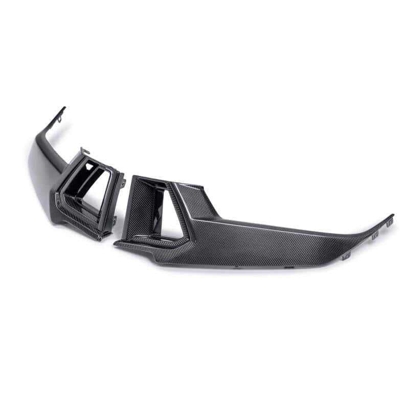 Anderson Composites — Anderson Composites 2024 Ford Mustang Dark Horse Carbon Fiber Headlight Surround - view 3